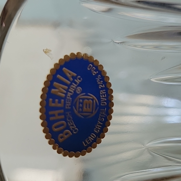 Crystal Vase Bohemia - Picture 3 of 9